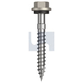 Hobsons - #14-10 x 50 Dune - Cl4 As3566 + Scratchguard Type 17 Hex Head + Washer | Fs625-Du (Pack Of 250)